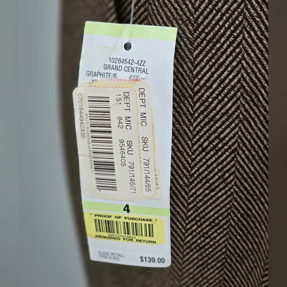 NWT Jones New York Modern Fit Stretch Pants Women's Size 4 - Picture 6 of 11